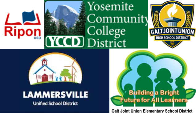 Ripon, Yosemite College, Lammersville, and Galt Union Districts all have contested open seats on their boards of education in November.