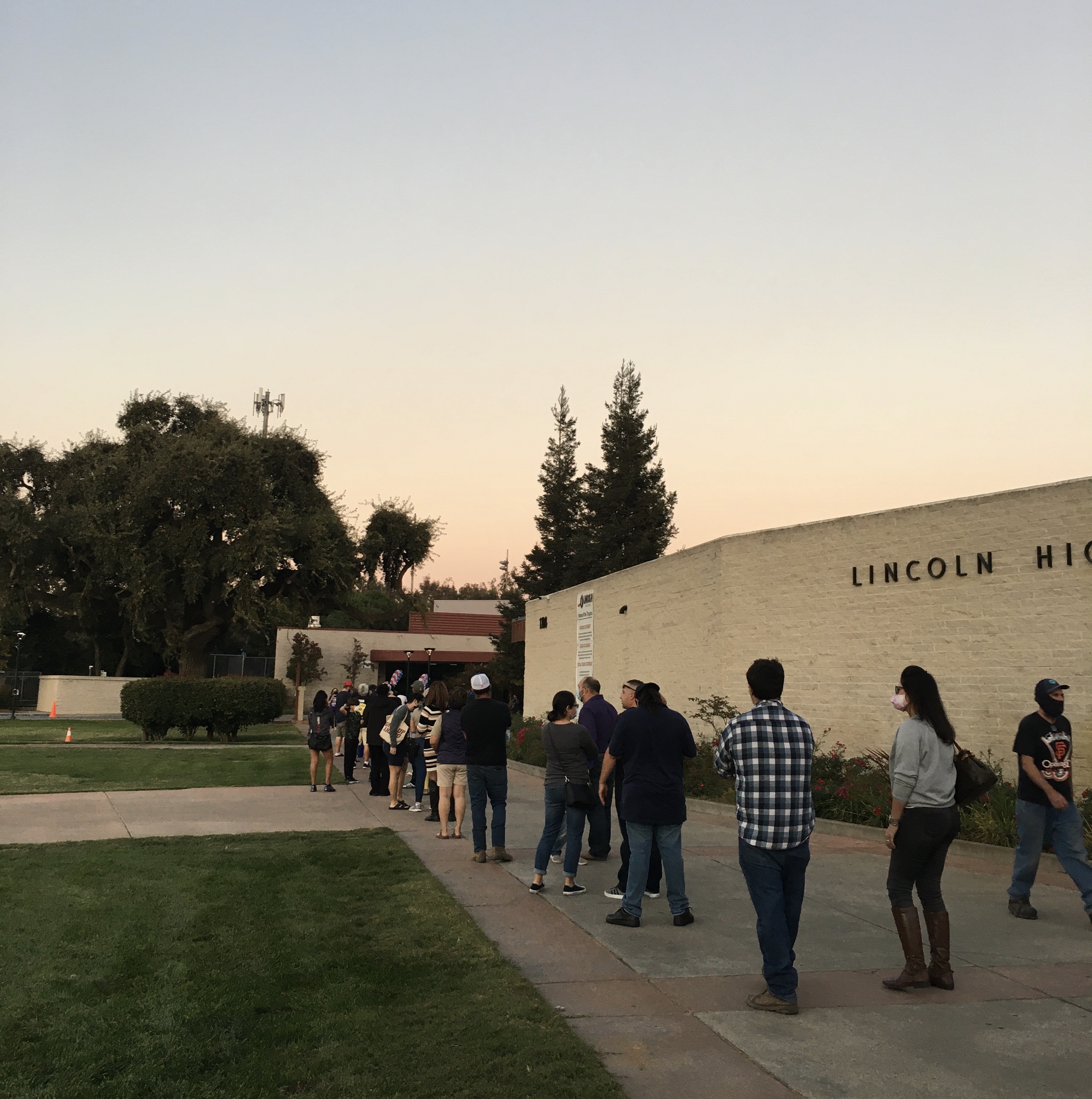 Line to vote